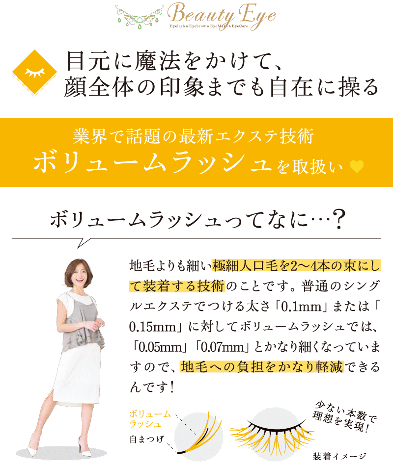 目元に魔法をかけて、顔全体の印象までも自在に操る