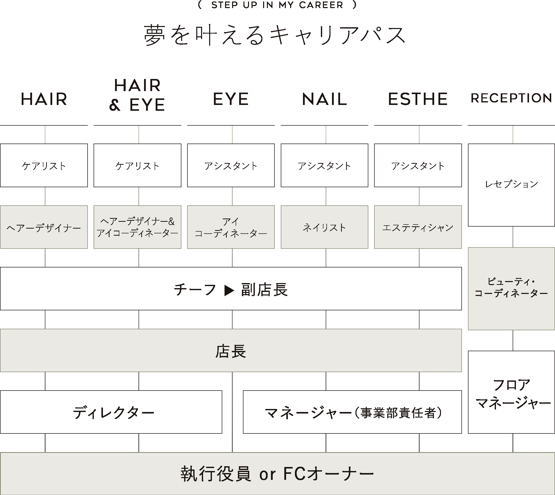 夢を叶えるキャリアパス