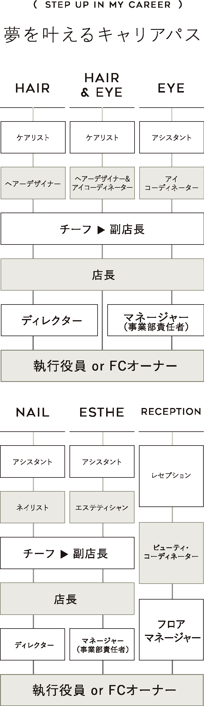 夢を叶えるキャリアパス