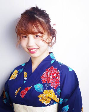 浴衣アレンジ♡