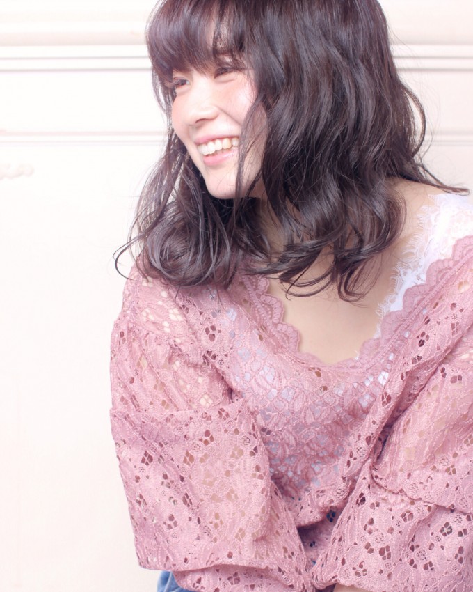 伸ばしかけヘアにオススメ♡ゆるふわロブ