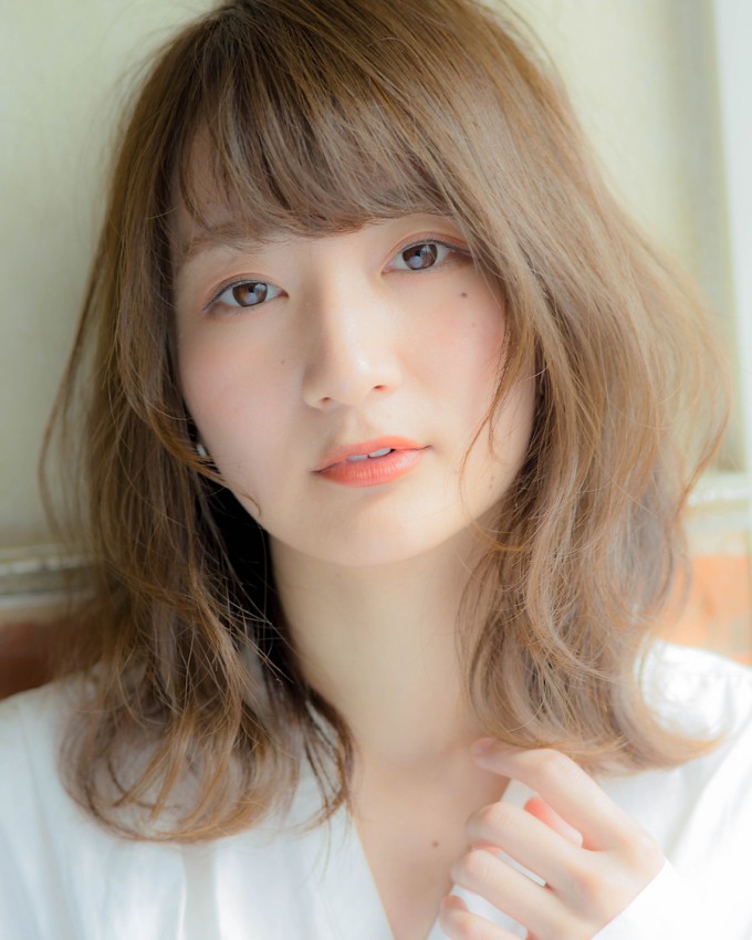春はパーマでイメチェン☆くしゃっとミディ