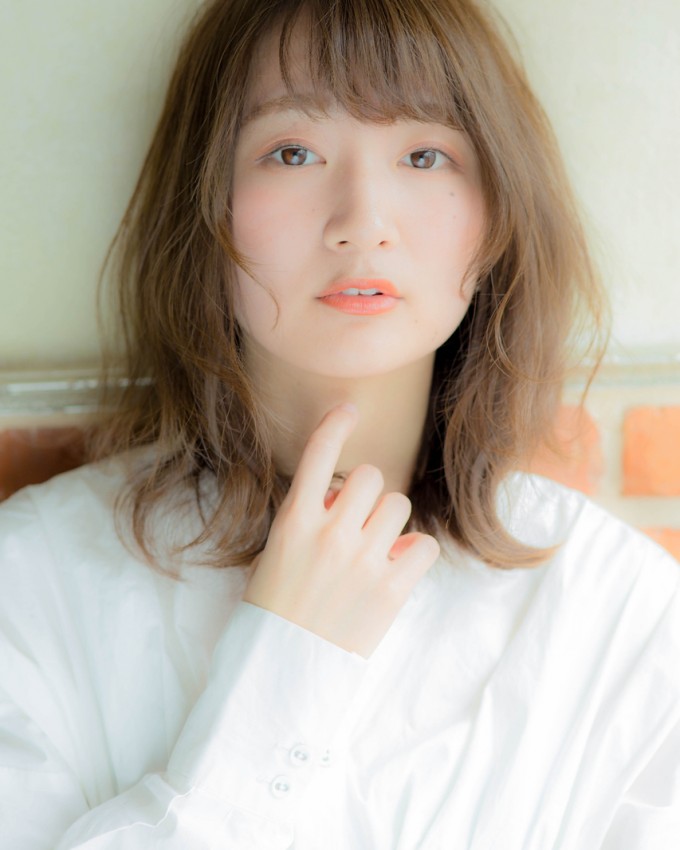 春はパーマでイメチェン☆くしゃっとミディ